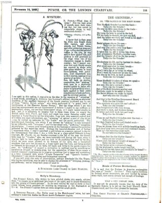 Punch Samstag 18. November 1865