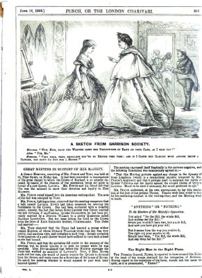 Punch Samstag 16. Juni 1866