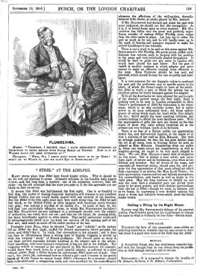 Punch Samstag 10. November 1866