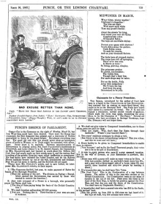 Punch Samstag 30. März 1867