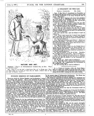 Punch Samstag 6. April 1867