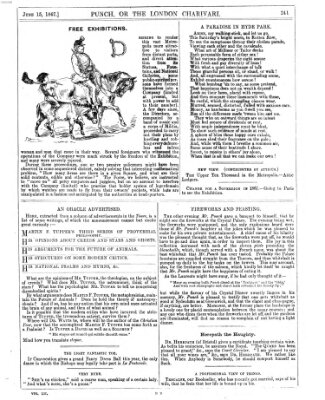 Punch Samstag 15. Juni 1867