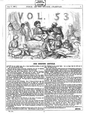 Punch Samstag 6. Juli 1867