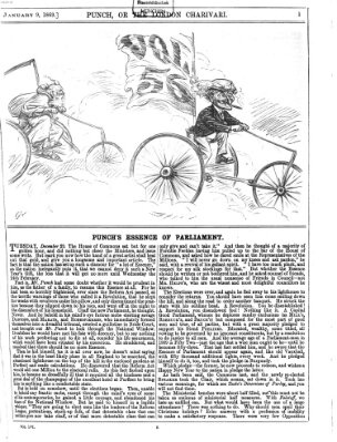 Punch Samstag 9. Januar 1869