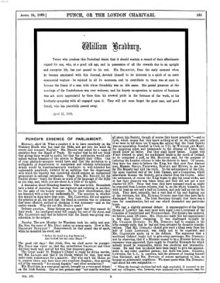 Punch Samstag 24. April 1869