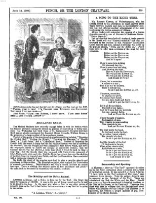 Punch Samstag 12. Juni 1869