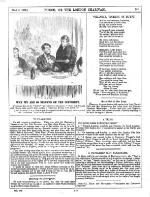 Punch Samstag 3. Juli 1869