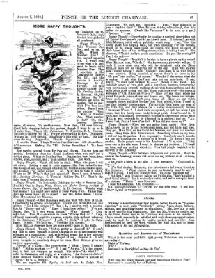 Punch Samstag 7. August 1869