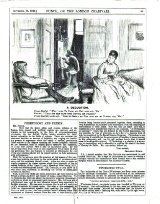 Punch Samstag 11. September 1869