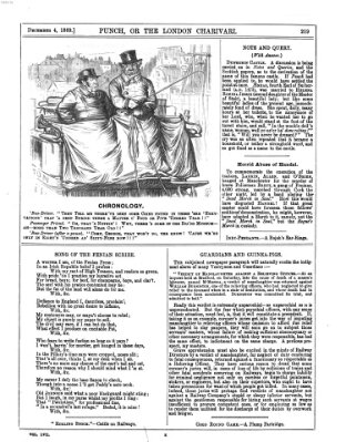 Punch Samstag 4. Dezember 1869