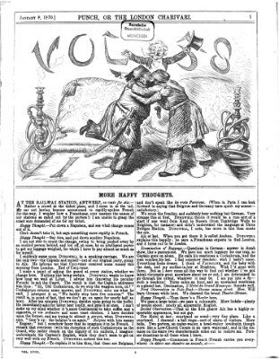 Punch Samstag 8. Januar 1870