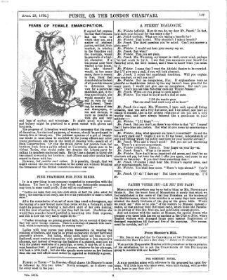 Punch Samstag 23. April 1870