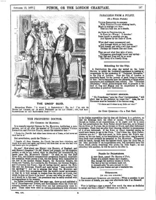 Punch Samstag 15. Oktober 1870