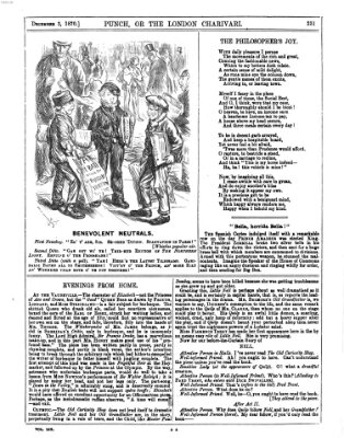 Punch Samstag 3. Dezember 1870