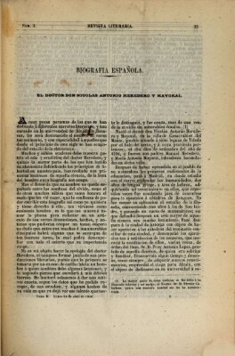 El Español. Revista literaria (El Español) Montag 20. April 1846