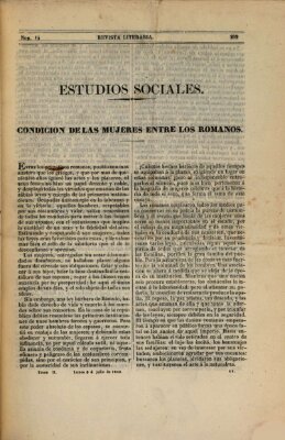 El Español. Revista literaria (El Español) Montag 6. Juli 1846