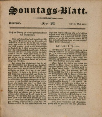 Sonntags-Blatt (Der bayerische Volksfreund) Sonntag 18. Mai 1828