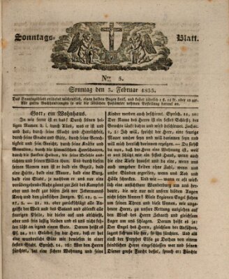 Sonntagsblatt Sonntag 3. Februar 1833