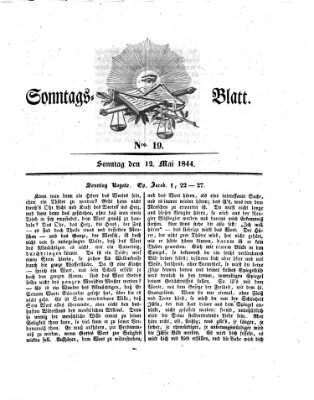 Sonntagsblatt Sonntag 12. Mai 1844