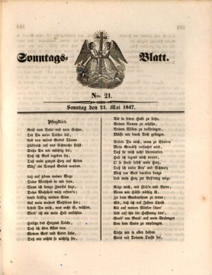 Sonntagsblatt Sonntag 23. Mai 1847