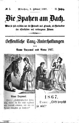 Die Spatzen am Dach (Stadtfraubas) Sonntag 3. Februar 1867