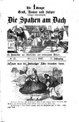 Die Spatzen am Dach (Stadtfraubas) Sonntag 30. Juni 1867