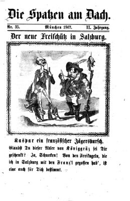 Die Spatzen am Dach (Stadtfraubas) Sonntag 1. September 1867