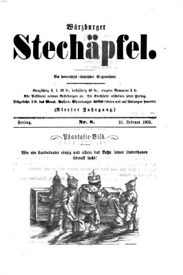 Würzburger Stechäpfel Freitag 21. Februar 1862