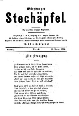 Würzburger Stechäpfel Samstag 23. Januar 1864