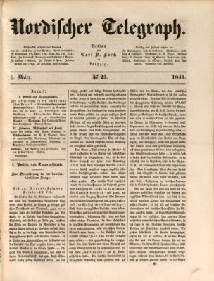 Nordischer Telegraph Freitag 9. März 1849