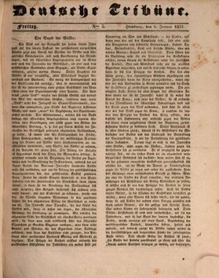 Deutsche Tribüne Freitag 6. Januar 1832