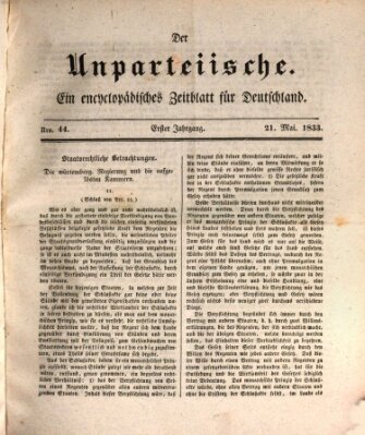 Der Unparteiische Dienstag 21. Mai 1833