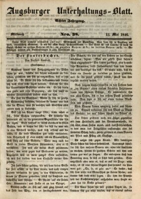 Augsburger Unterhaltungs-Blatt Mittwoch 13. Mai 1846