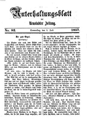 Neustadter Zeitung. Unterhaltungsblatt der Neustadter Zeitung (Neustadter Zeitung) Donnerstag 9. Juli 1857