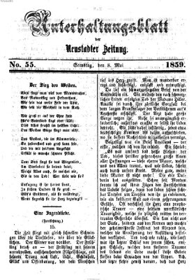 Neustadter Zeitung. Unterhaltungsblatt der Neustadter Zeitung (Neustadter Zeitung) Sonntag 8. Mai 1859