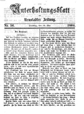 Neustadter Zeitung. Unterhaltungsblatt der Neustadter Zeitung (Neustadter Zeitung) Dienstag 10. Mai 1864