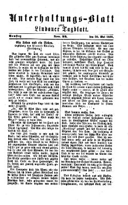 Lindauer Tagblatt für Stadt und Land. Unterhaltungs-Blatt zum Lindauer Tagblatt (Lindauer Tagblatt für Stadt und Land) Samstag 30. Mai 1868