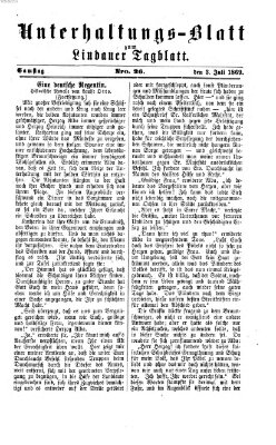 Lindauer Tagblatt für Stadt und Land. Unterhaltungs-Blatt zum Lindauer Tagblatt (Lindauer Tagblatt für Stadt und Land) Samstag 3. Juli 1869