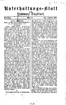 Lindauer Tagblatt für Stadt und Land. Unterhaltungs-Blatt zum Lindauer Tagblatt (Lindauer Tagblatt für Stadt und Land) Samstag 1. Januar 1870