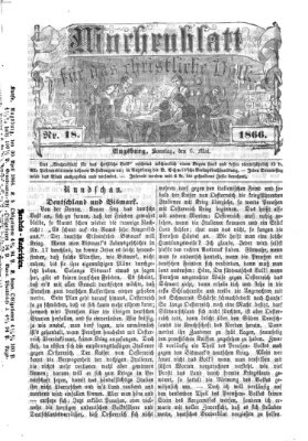 Wochenblatt für das christliche Volk Sonntag 6. Mai 1866