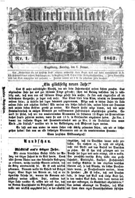 Wochenblatt für das christliche Volk Sonntag 6. Januar 1867