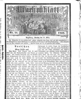 Wochenblatt für das christliche Volk Sonntag 15. März 1868