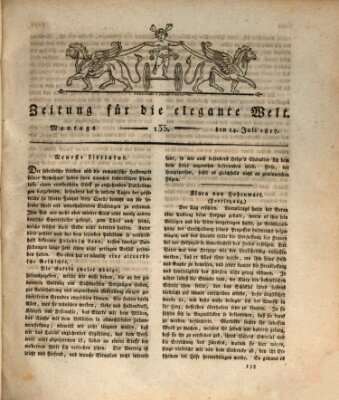 Zeitung für die elegante Welt Montag 14. Juli 1817