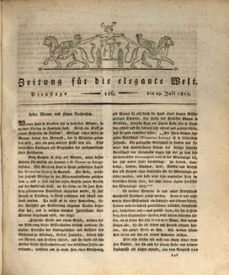 Zeitung für die elegante Welt Dienstag 29. Juli 1817