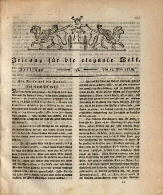 Zeitung für die elegante Welt Freitag 15. Mai 1818