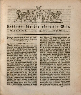 Zeitung für die elegante Welt Samstag 30. Mai 1818