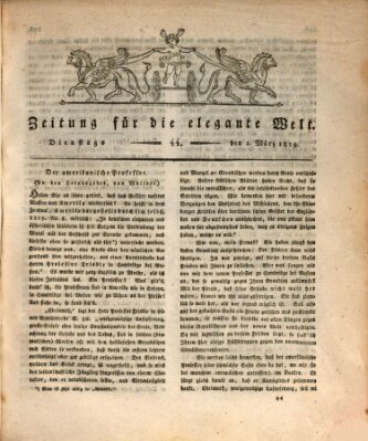 Zeitung für die elegante Welt Dienstag 2. März 1819