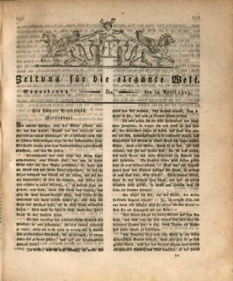 Zeitung für die elegante Welt Samstag 24. April 1819