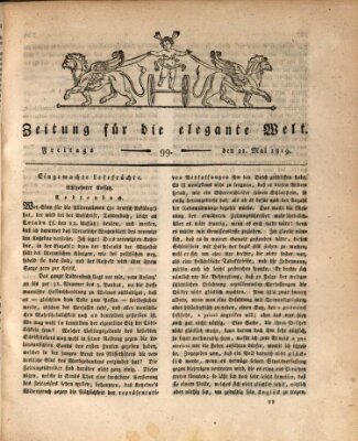 Zeitung für die elegante Welt Freitag 21. Mai 1819