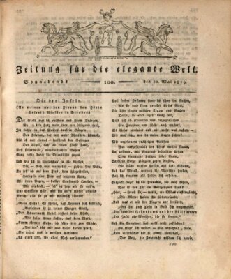 Zeitung für die elegante Welt Samstag 22. Mai 1819